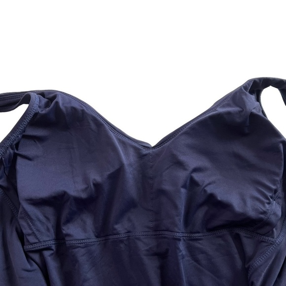 Andie |biza Flat Navy One Piece Swimsuit Size L NEW - Picture 9 of 14